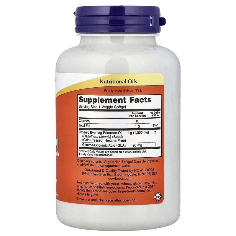 Evening Primrose Oil, 1,000 Mg, 90 Veggie Softgels