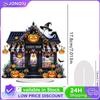 Acrylic Halloween Theme Diamond Painting Desktop Ornaments Kit 5D DIY Diamond Art Tabletop Decorations Home Bedroom Decoration