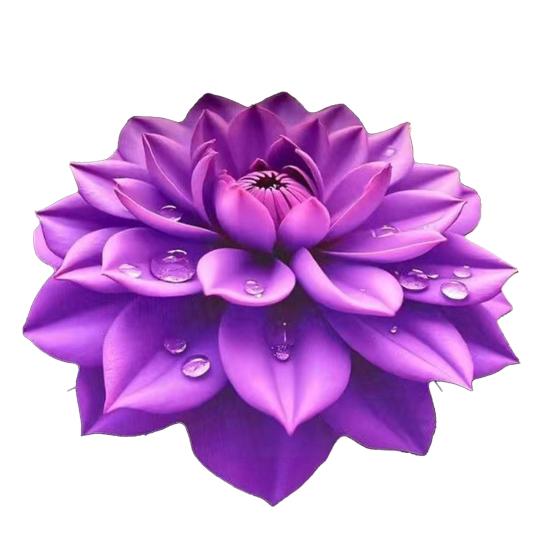 3D Flower Floor Mat Realistic Absorbent Flower Carpet Non-Slip Decorative Area