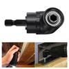 Drill Bit Holder 105° Right Angle Drill Adapter 1/4" Screwdriver Bit Holder Drill Bit Extension for Drill Accessory