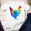 Tie Dye Chicken Farmer Hippie Costume Unisex T-Shirt Mens Womens Tees Top