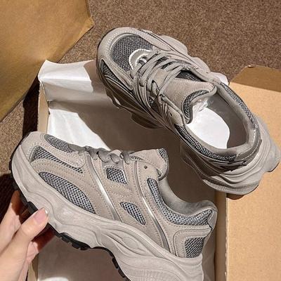 Retro Dad Shoes for Women, New Breathable and Versatile Running and Casual Sports Shoes