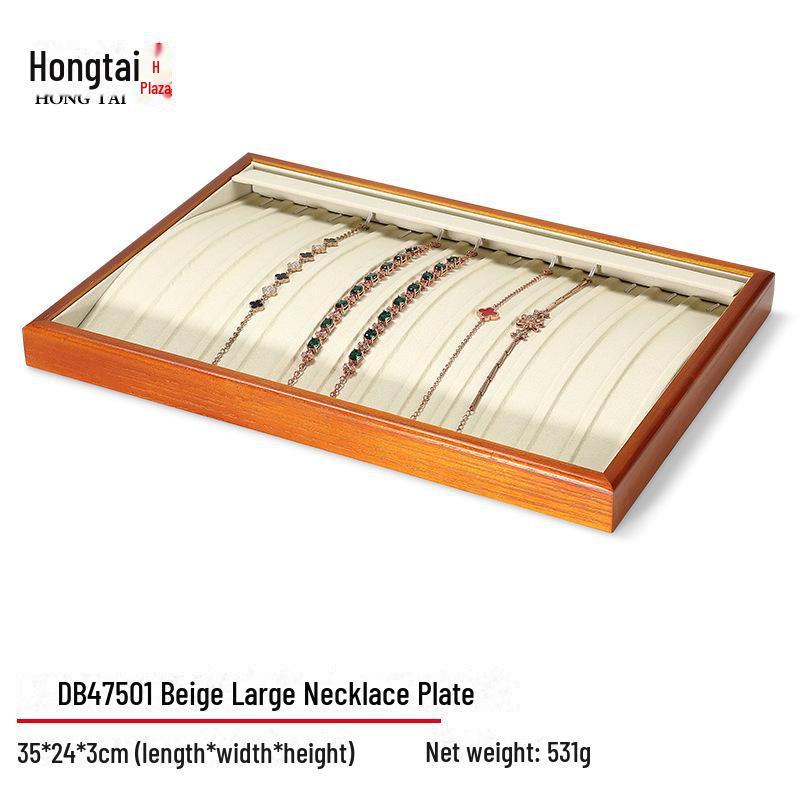 Jewelry Display Tray for Rings, Necklaces & Jade