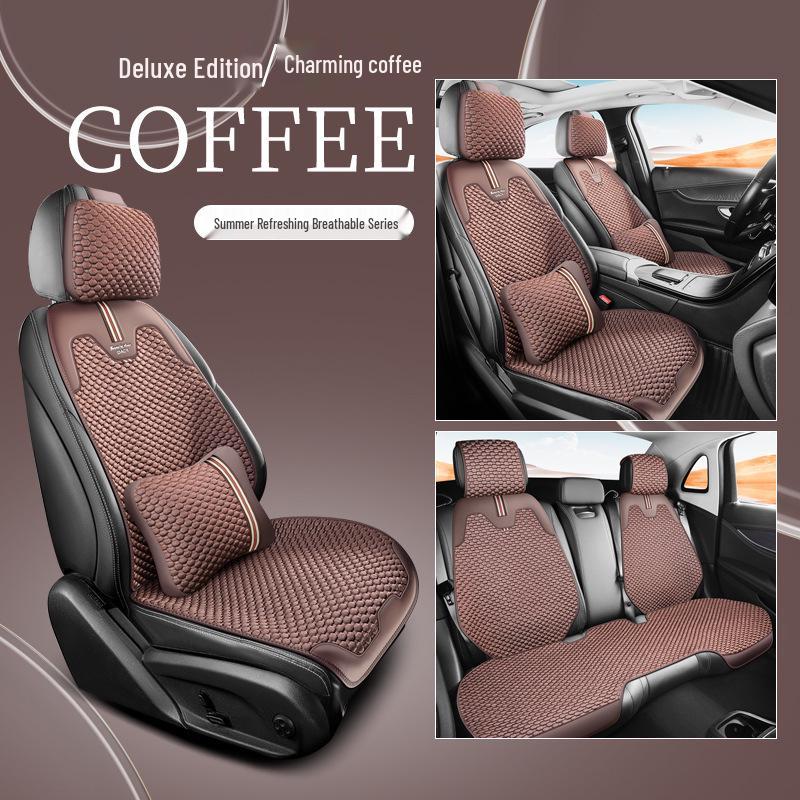 Non-Slip All-Season Air Layer Car Seat Cushion Set