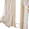 Overseas Gauze Curtain Source Lace Blackout Home Stars Double-Layer Curtain Finished Product