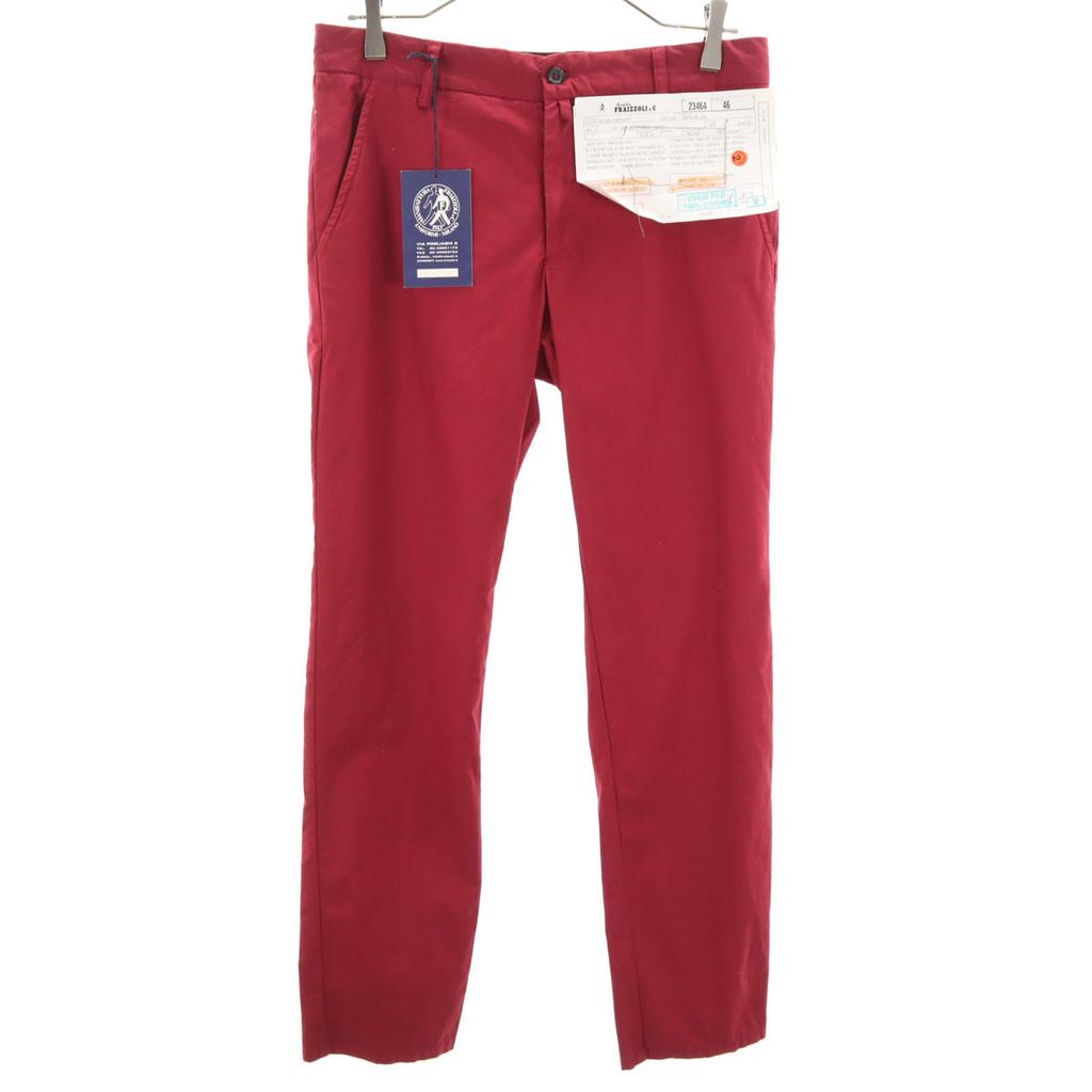 Unused Fraizzoli & C. MILANO Made In Italy Stretch Straight Pants Men's Used