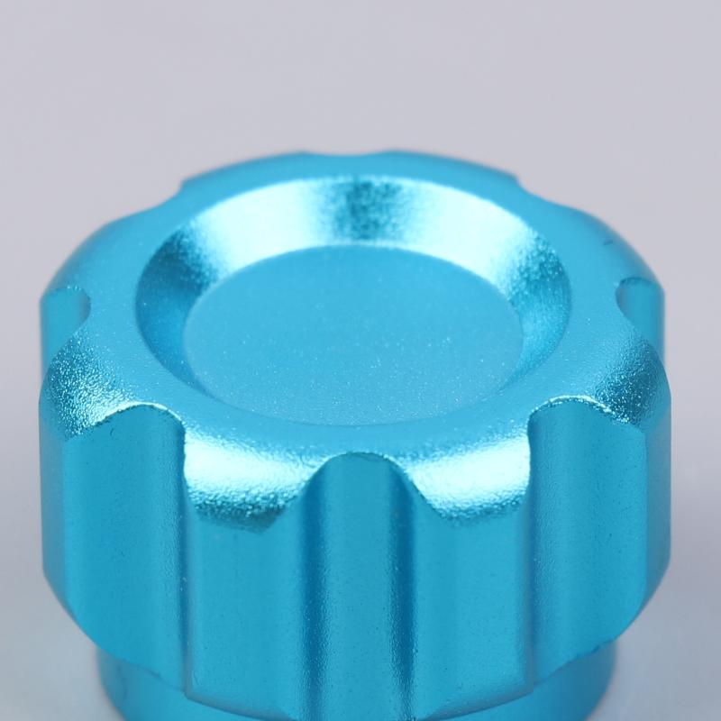 Simulator-Taste 20mm Metallknopf 6mm Löcher für Lenkrad-Upgrade Rennkonsole DIY-Spielumgebung