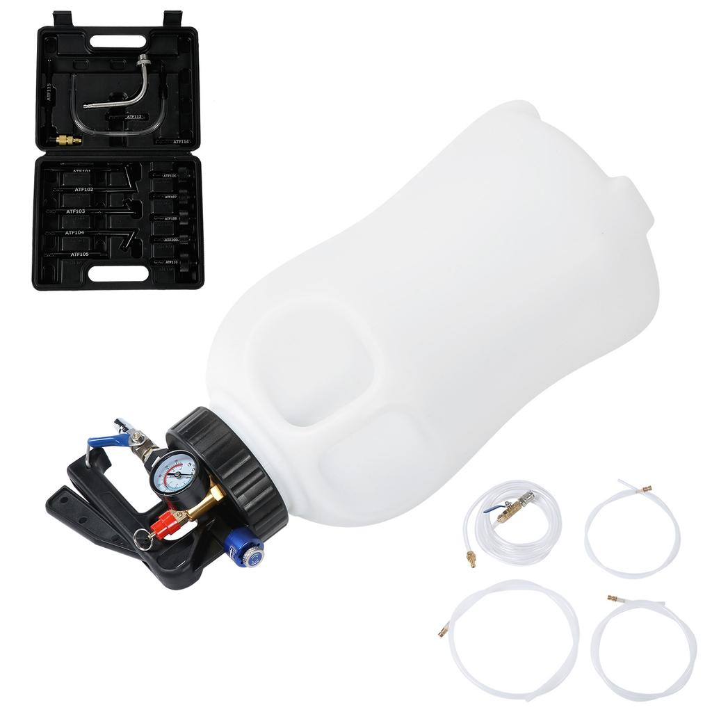 10L Pneumatic Automatic Transmission Oil Filling Dispenser Gear Box Oil Fluid Change Tool Kit
