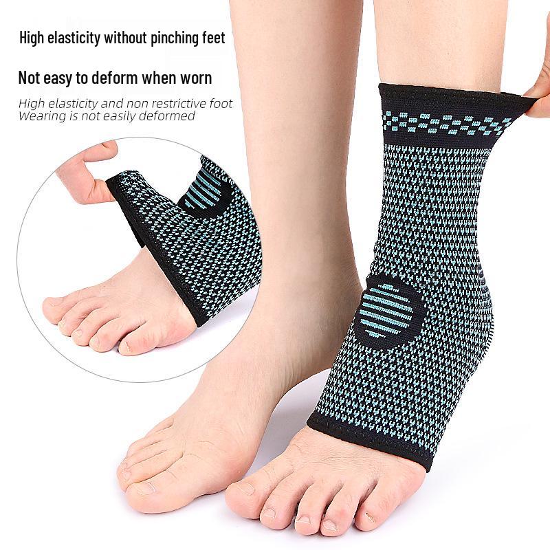 All-Season Breathable Knit Ankle and Heel Protector for Sports