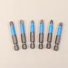 6/12Pcs Hexagonal Handle Anti Skid Electric Screwdriver Woodworking Cross Screwdriver Tool Set Ph1 Ph2 Ph3 Pz1 Pz2 Pz3