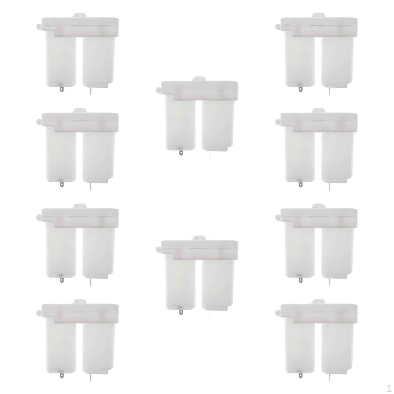 

10Pcs Heater Battery Boxes Gas Boiler Power Supply,Container,Easy to Install Repair Replacement