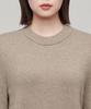 MUSINSA STANDARD WOMAN Women'S Angora Blend Crew Neck Knit [Heather Beige]