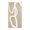 Abstraktes Boho Beige Rouge Geometrisches Wandkunst Poster Minimalistische Leinwandbilder für Wohnzimmer Heimdekoration