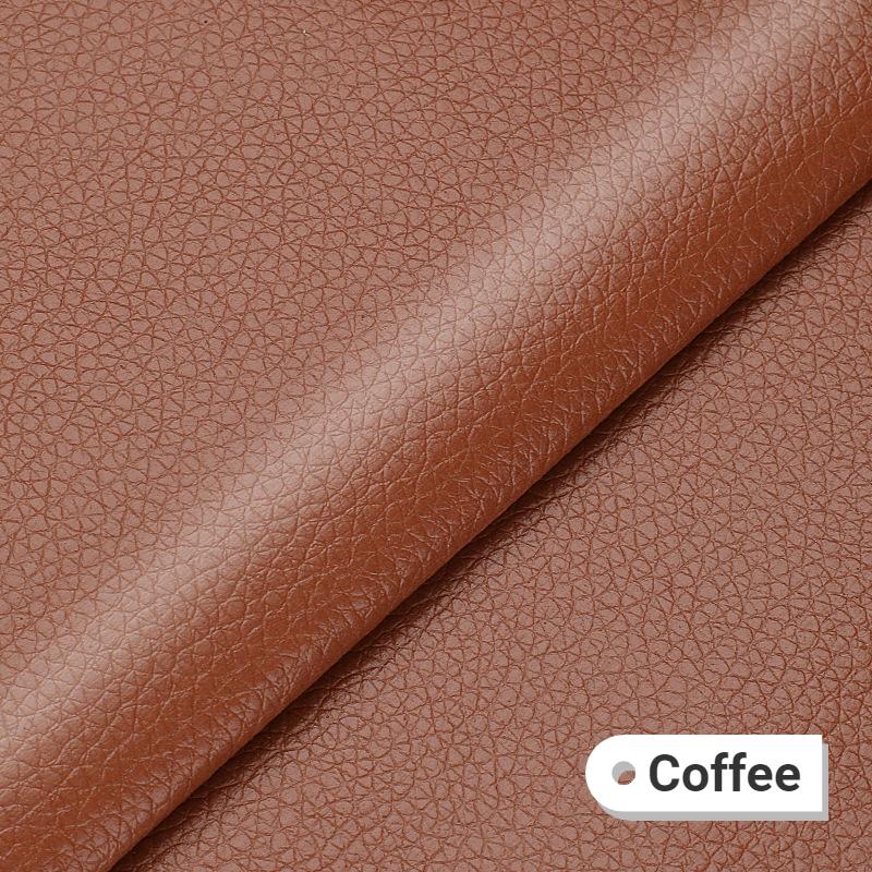 Self-Adhesive Leather Repair Patch Sofa Black PU Leather Sticker for Furniture Table Chair Clothes Car Seats Shoe Bags Fix Patch