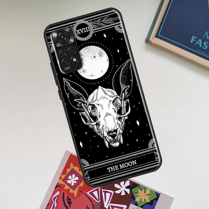 Witches Moon Tarot Case For Xiaomi Redmi Note 14 Pro 13 12 11 10 15 Pro Plus Redmi 15C 13C 12C 10C 14C 15 Cover