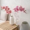 9 Head Artificial Butterfly Orchid Flower Realistic Simulation Plant  Wedding Party
