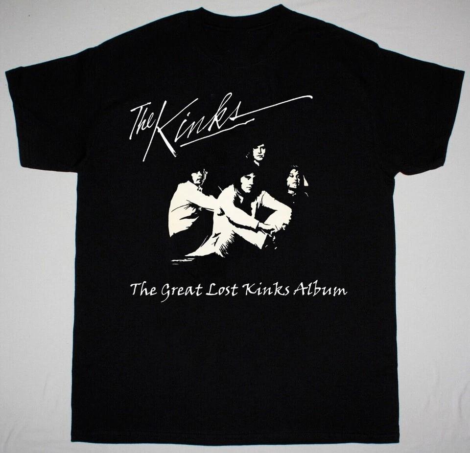 

The Kinks – The Great Lost Kinks Album Черная футболка унисекс всех размеров VC1556 S