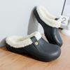 Männer Warme Winter Baumwolle Schuhe Frauen Warme Pelz Hause Hausschuhe EVA Nicht-Slip Plüsch Hausschuhe Indoor Paar Dicke Sohle schuhe Rutschen