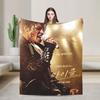 Super Soft Singer Michael Jacksons Mj Throw Blanket Premium Fleece Flannel Lightweight Bed Blanket Fuzzy Plush Blankets