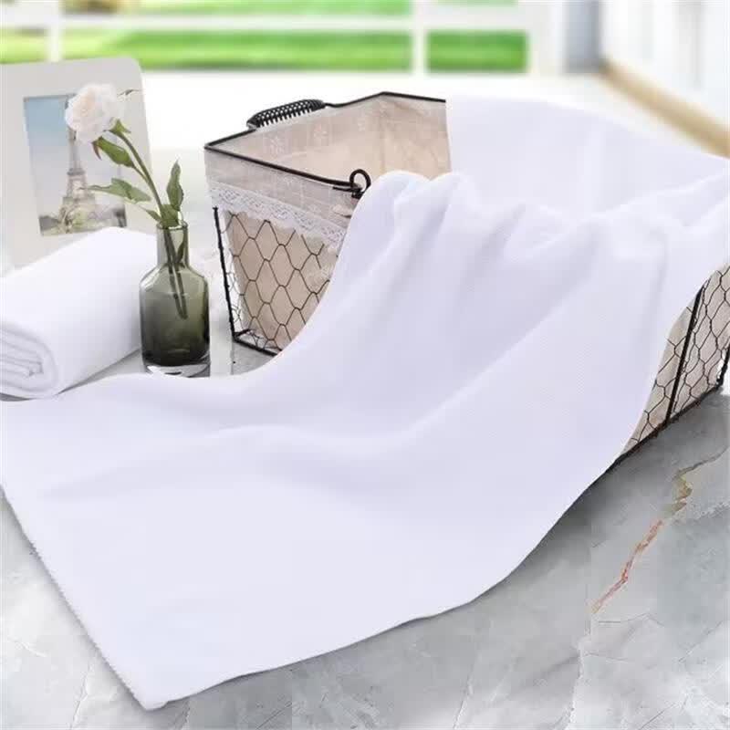 Shuoji Absorbent White Hotel Towel Set