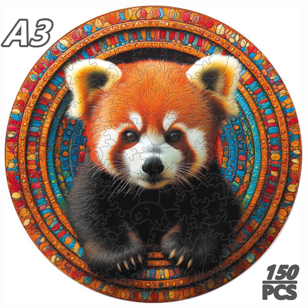 Unique Jigsaw Animal Wooden Puzzles For Adults Kids Mysterious Lion 3d Puzzle Gift Interactive Games Toy Educational Fabulous