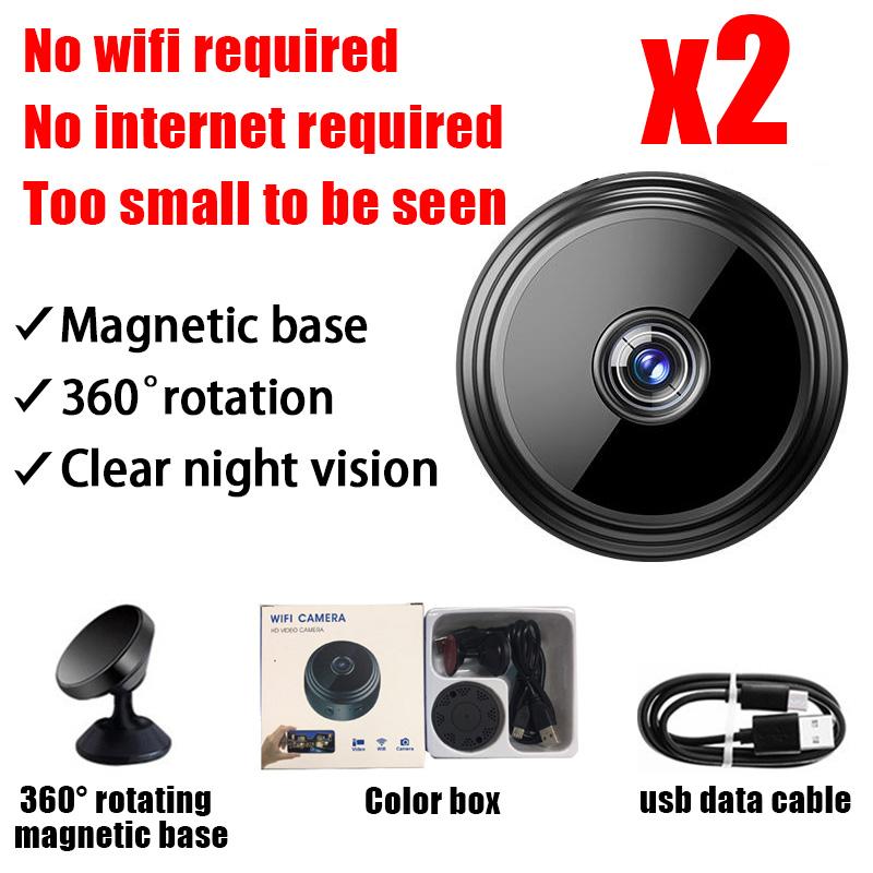 Original A9 mini camera CCTV Camera Connect To Cellphone With Voice 1080P HD Webcam Mini IP Camera 360°clear night vision cctv camera no need