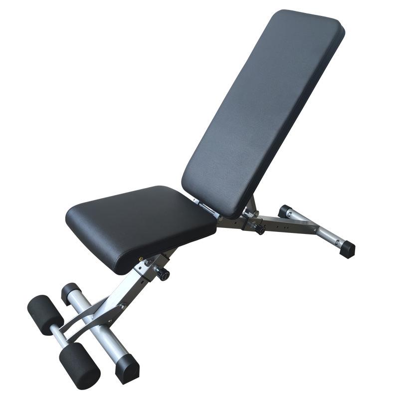 Foldable Multifunctional Dumbbell Bench Press with Fly Bird Feature - Home Fitness Equipment