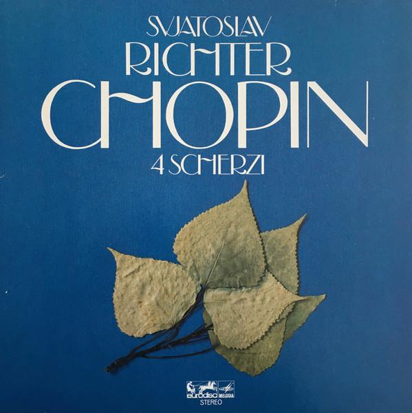 

LP Record SVIATOSLAV RICHTER FRDRIC CHOPIN 4 Scherzi 25068MK MelodiaEurodis Germany Classical Used