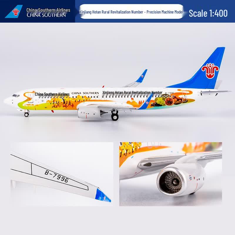 China Southern Airlines B737 1:400 Scale Model Aircraft