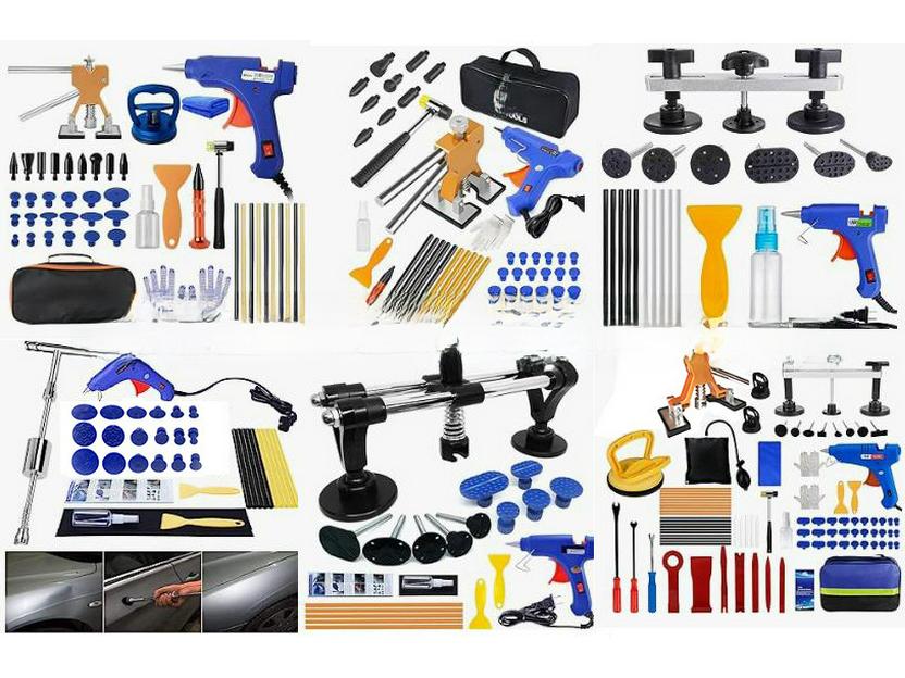 Car Dent Repair Tool Kit - Body Sheet Metal Puller for Dents and Hail Damage