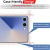 [2+2] 4IN1 HD Tempered Glass Outer Screen Protector + 2PCS Soft Screen Protector Flexible TPU Film for Samsung Galaxy Z Flip 7 6 5 Flip7 Flip6 5G