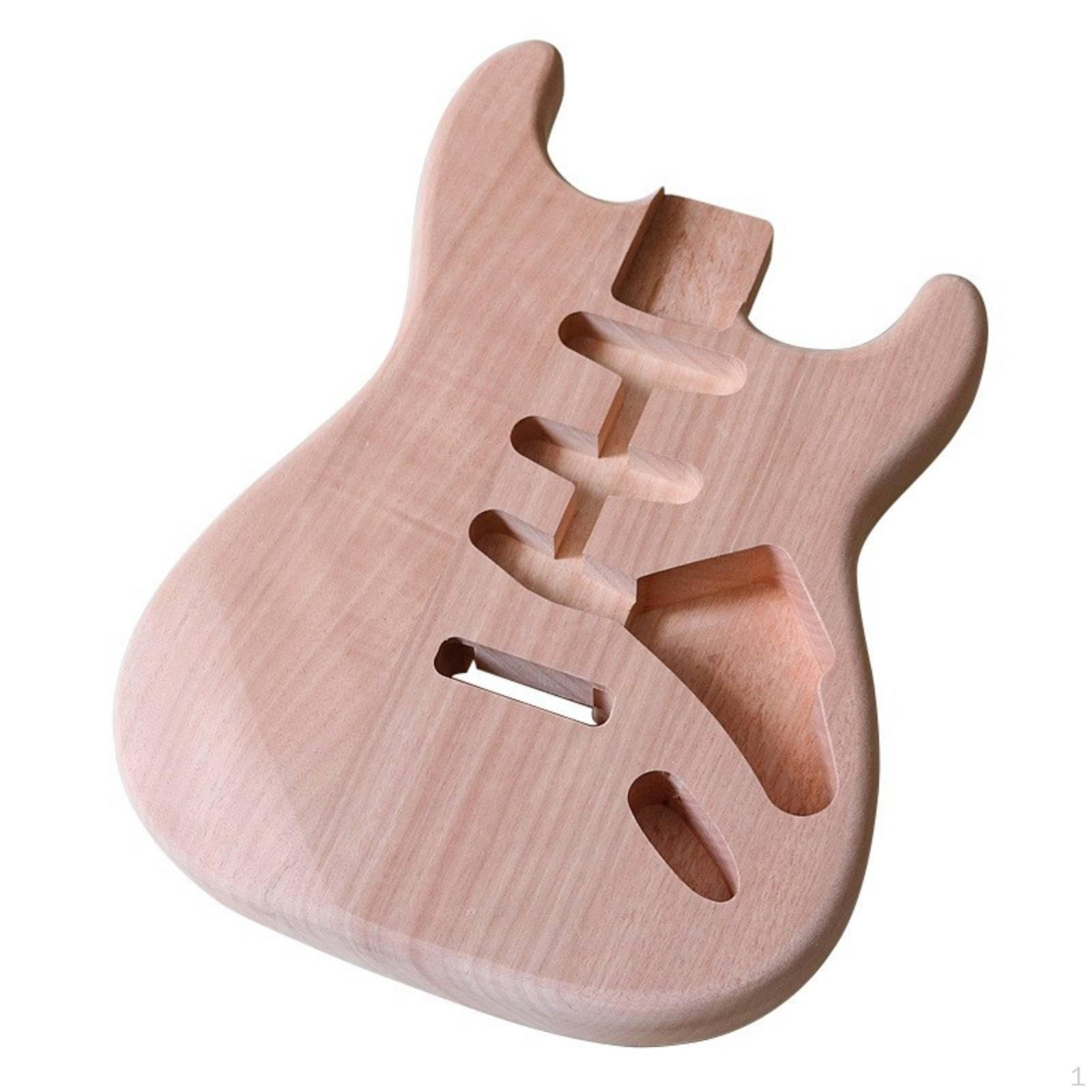 Guitar Body Wood Unfinished Matte for Luthier