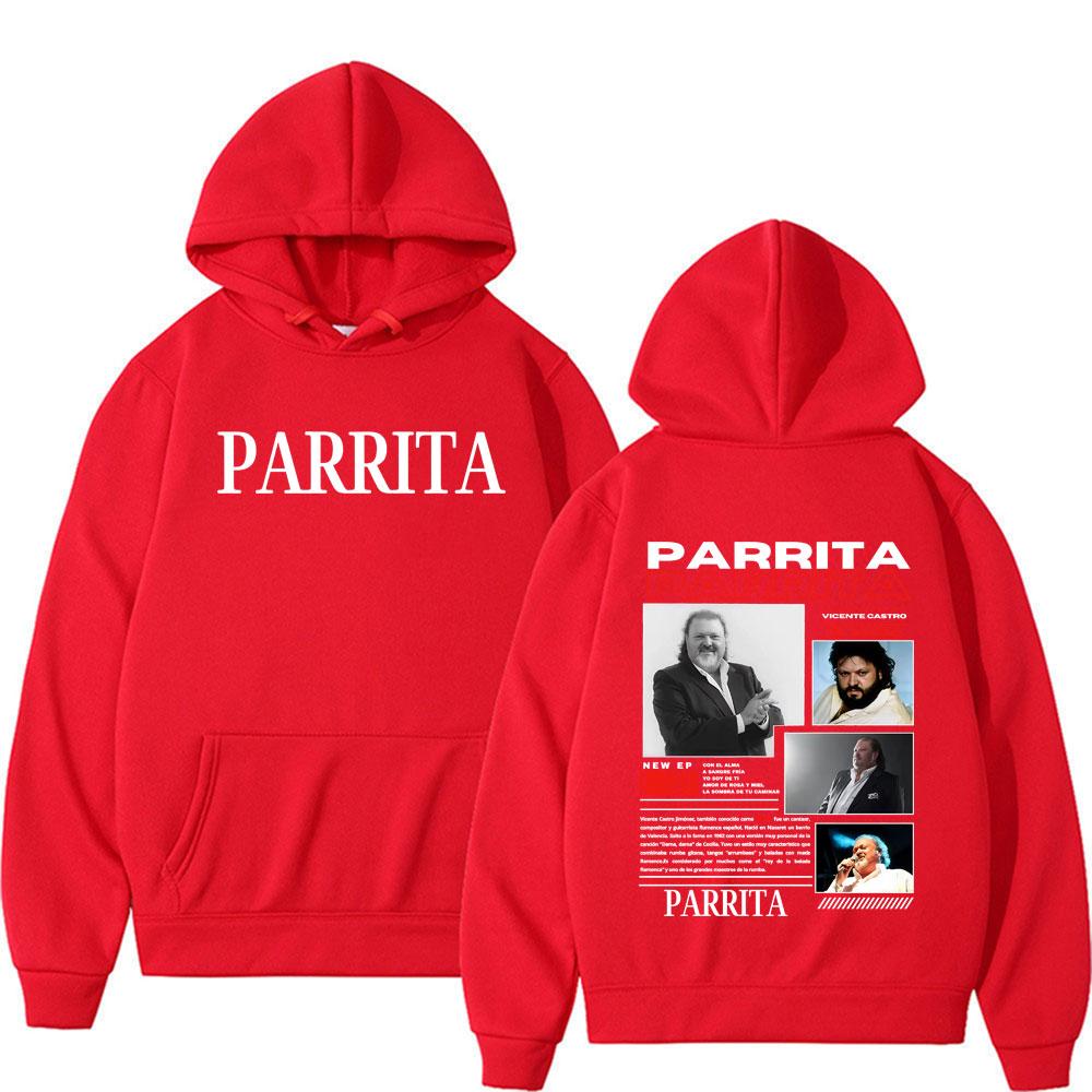 Hot Sale Limited Parrita Music Album Tour Graphic Hoodie Men Women Classic Oversized Comfort Hoodies Fashion Vintage Sweatshirts