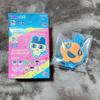 Used Tamagotchi Plush Pin Puffy Applique Badge
