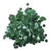Smooth Sequins, 6mm Ø, Blue - Green, Box - 4000 Pieces