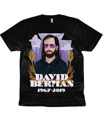 David Berman - 1967-2019  - T-shirt bio - Silver Jews - Malkmus - Pavement