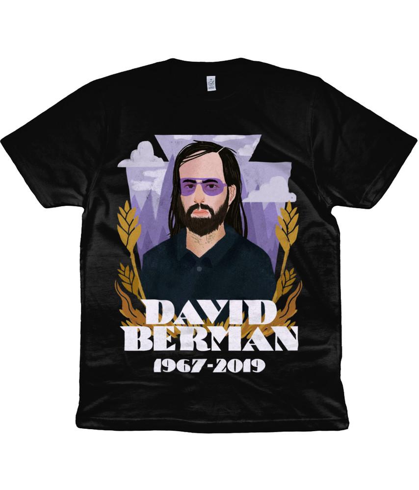 

David Berman - 1967-2019 - Organic T-Shirt - Silver Jews - Malkmus - Pavement 3XL