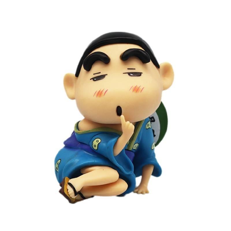 Cowboy Dicky Neuer Crayon Shin-chan GK-Modell Handgefertigte Dekoration PVC-Material 15cm