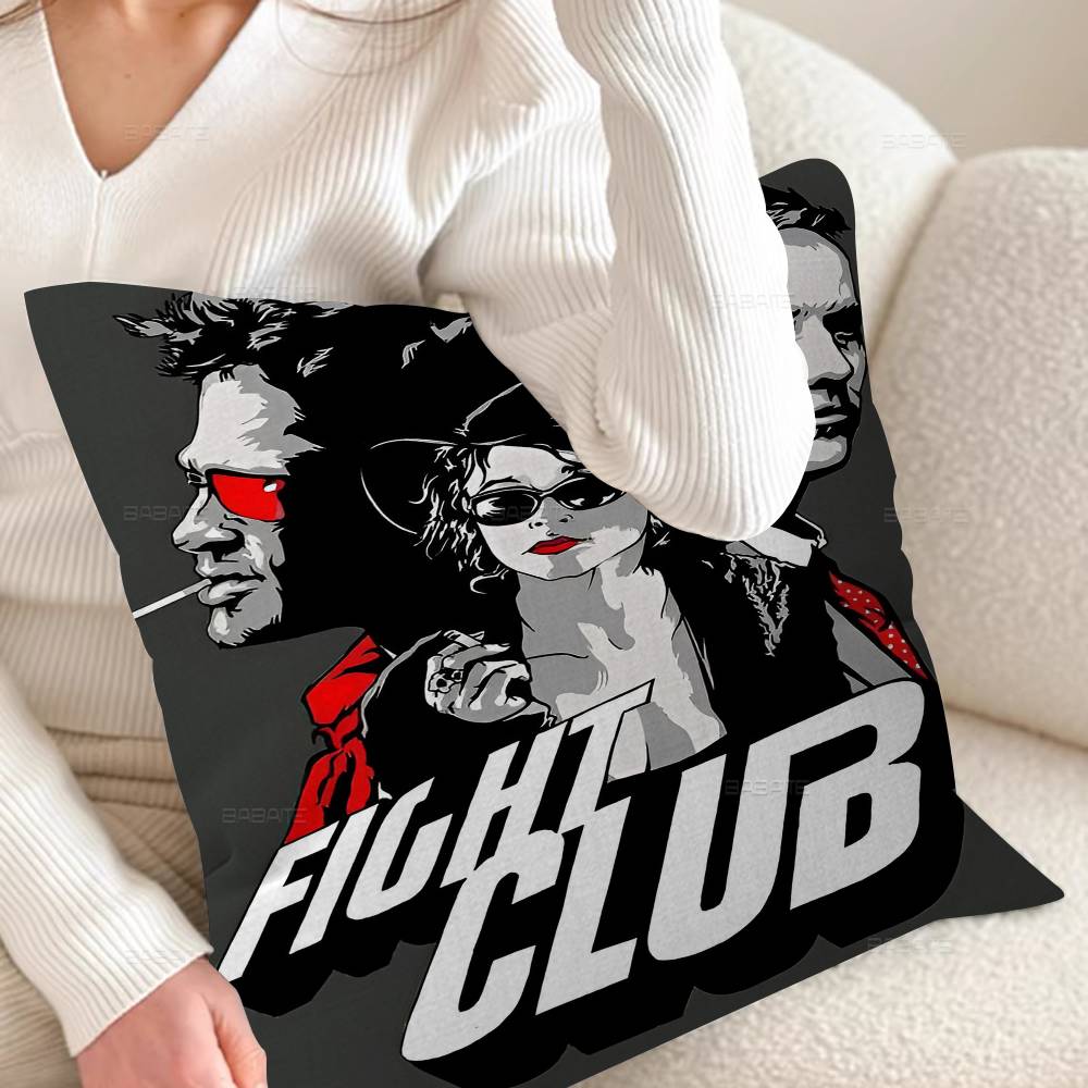F-Fight C-Club Movie Cushion Cover Pillowcase Upholstery Sofa Throw Pillow Home Decor Pillowcas