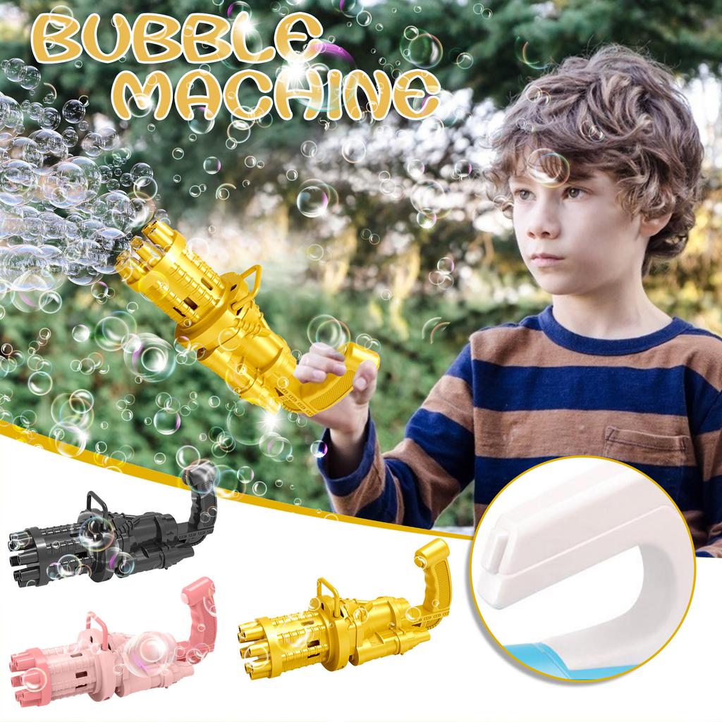 Buy Gatling Bubble Machine Guns Blower Automatic 50ML at affordable