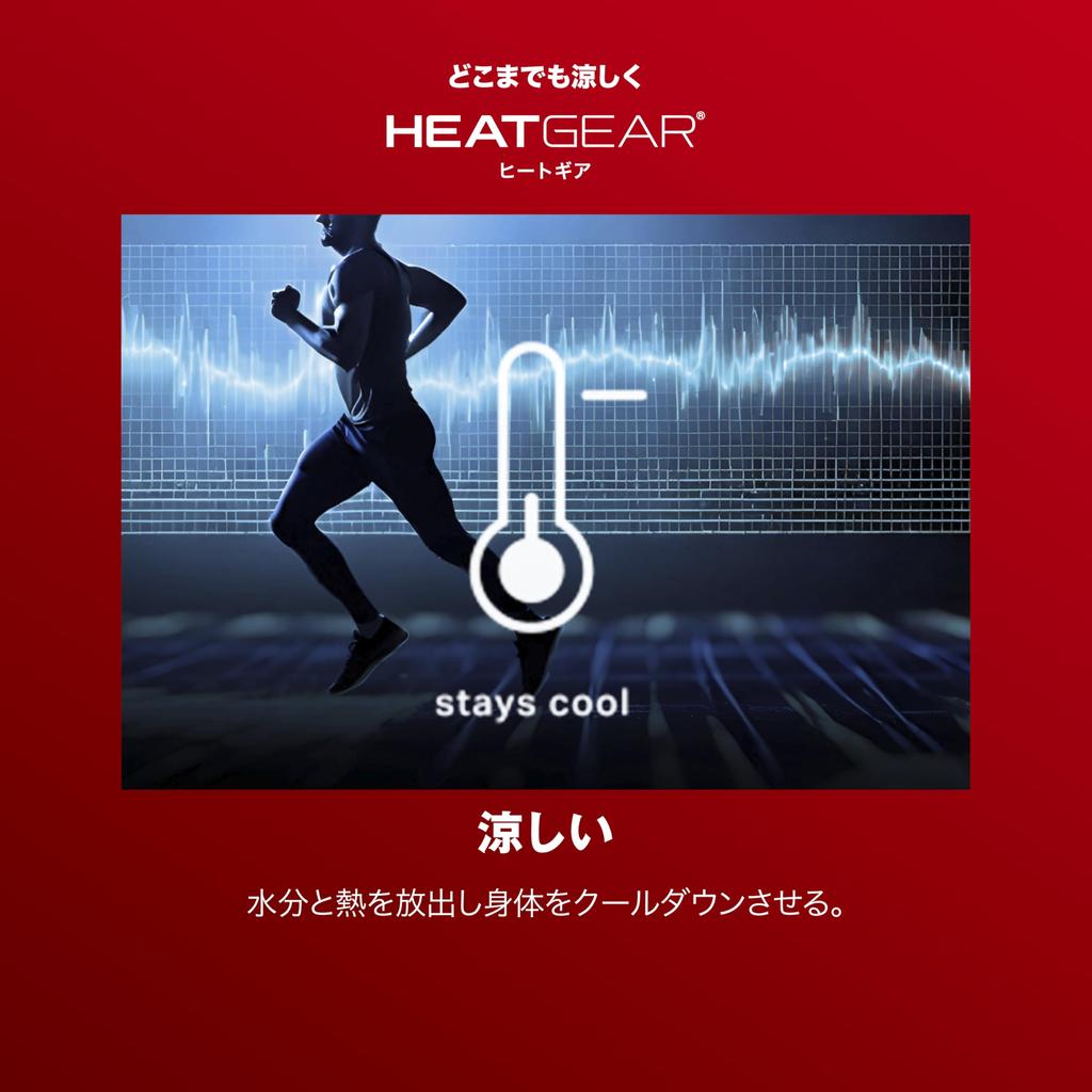 Under Armour UA HeatGear Armour Compression Long Sleeve Mock Size M Shirt, Men's, Black/White,