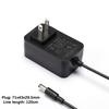 24W DC12V2A/24V1A Universal Power Adapter 5.5x2.5mm/5.5x2.1mm Tip for LED Camera Routers International Voltages 100-240V
