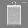 10pcs New Transparent Bouquet Gift Bag Party Supplies Decoration Flowers Wrapping Bag With Handle Birthday Gift Bag Gift