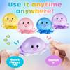 4 Pack Octopus Squishy Toy For Kids, Slow Rising Squishy, Cute Squeeze Ball For Party Favors Squishy For Classroom Prize