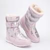 Distribution Velcro Parent-child Children's Snow Boots Thickened and Velvet Winter Cotton Boots Waterproof and Non-slip Medium Tube Winter Shoes