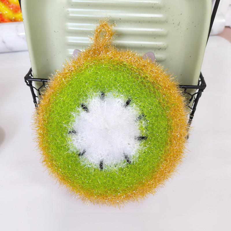 

Newcomer Special: Watermelon Kiwi Hanging Dishcloth - Gentle on Pots
