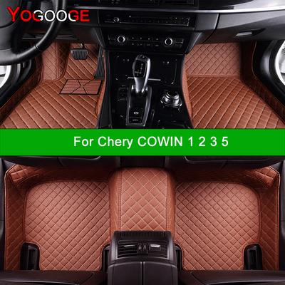 Dywaniki Samochodowe Dla Chery COWIN 1 2 3 5 Dywaniki Samochodowe Podłogowe Coche Akcesoria
