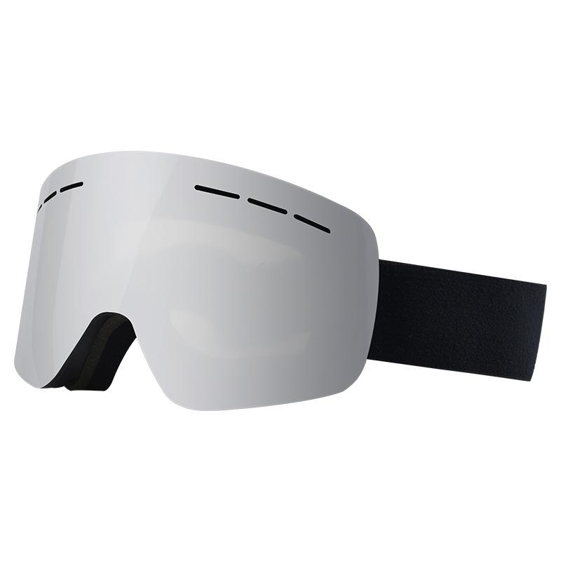 Double-layer anti-fog ski goggles, outdoor sports snow goggles for men and women, UV protection, windproof, compatible with prescription glasses,