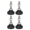4PCS Furniture Leveling Mounts M12 Thread Table Chair Workbench Leveler Nylon Support Feet 50mm