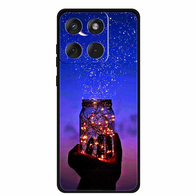 Phone Case For Motorola Edge 70 5G 2025 Back Cover Case Black Silicone Soft Funda Para For Motorola Moto X70 Air 5G Case Coque
